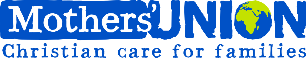 Mothers' Union logo with strapline. Text reads: Mothers' Union, Christian care for families.